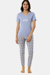 Amante Cotton Elastane Loungewear Bottom - Aluetian Floral Print — thumbnail 5